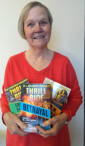 Diana Deverell has stories in issues 2, 3, and 4 of THRILL RIDE - THE MAGAZINE